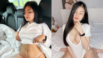 คลิปหลุดโอลี่แฟน น้องแอมสุดสวย