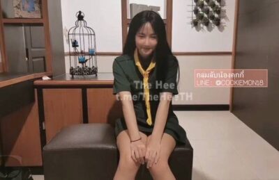 คลิปหลุดนักเรียน น้องคุกกี้ cookie เสียวคาชุดเนตรนารี